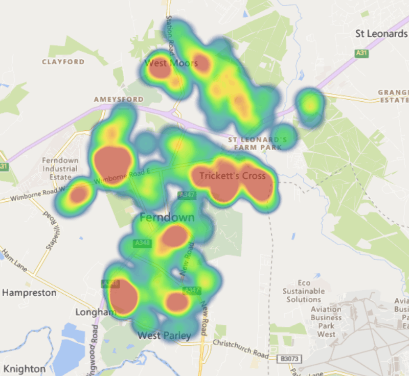 Customer Heatmap